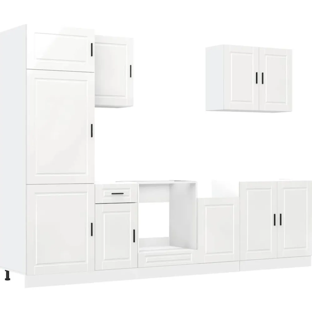 Keittiön kalustesarja 7-osainen Kalmar, eri värejä (43820)*FinePRICE Outlet
