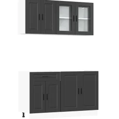 Outlet Keittiön kalustesarja 4-osainen Kalmar, eri värejä (43829) Valmiskeittiöt