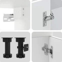 Outlet Keittiön kalustesarja 4-osainen Kalmar, eri värejä (43827) Valmiskeittiöt