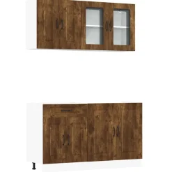 Outlet Keittiön kalustesarja 4-osainen Kalmar, eri värejä (43827) Valmiskeittiöt