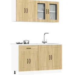 Outlet Keittiön kalustesarja 4-osainen Kalmar, eri värejä (43827) Valmiskeittiöt