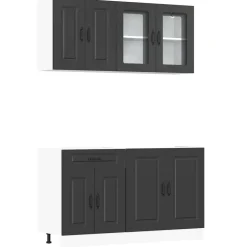 Outlet Keittiön kalustesarja 4-osainen Kalmar, eri värejä (43827) Valmiskeittiöt