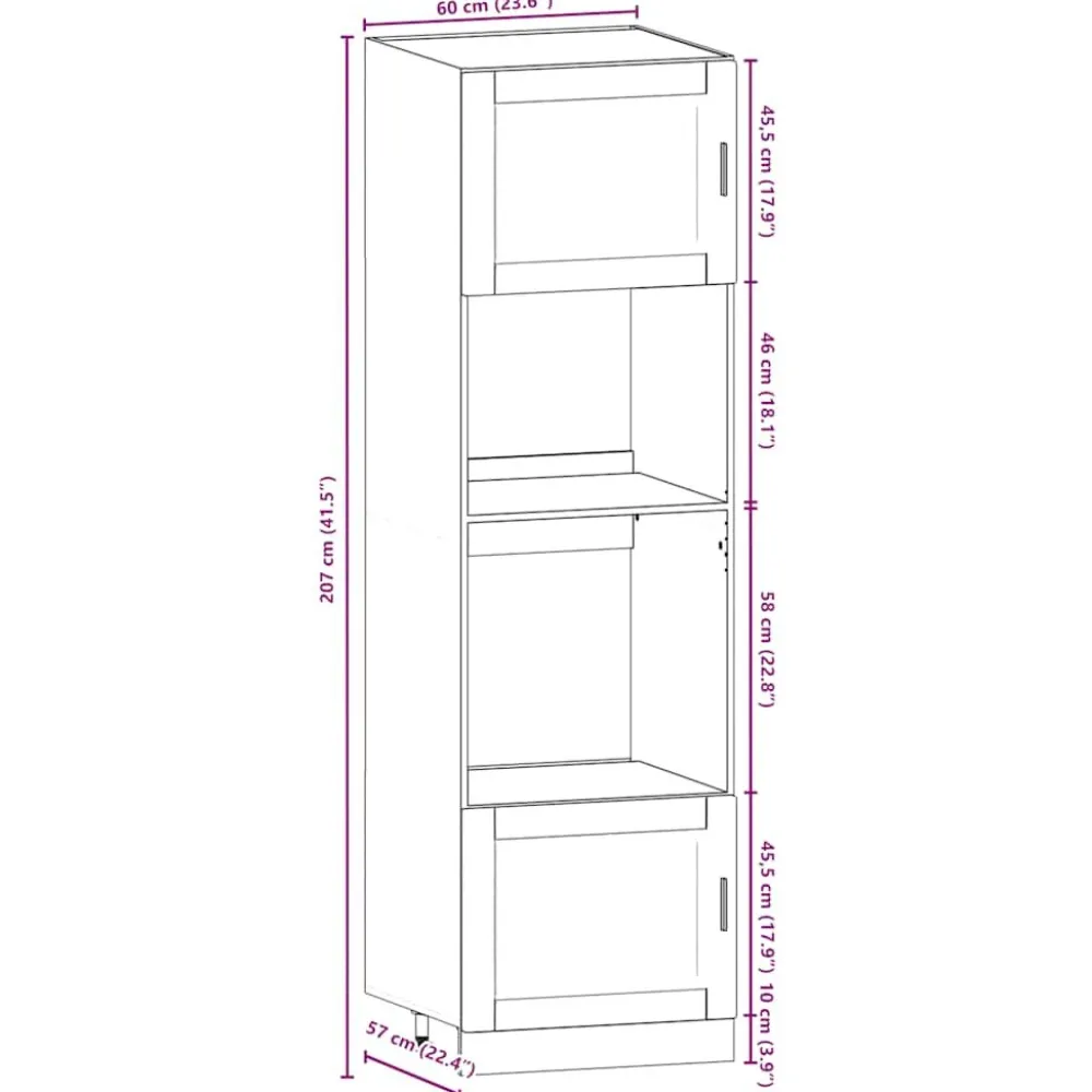 Keittiön kalustesarja 7-osainen Kalmar, eri värejä (43817) Valmiskeittiöt