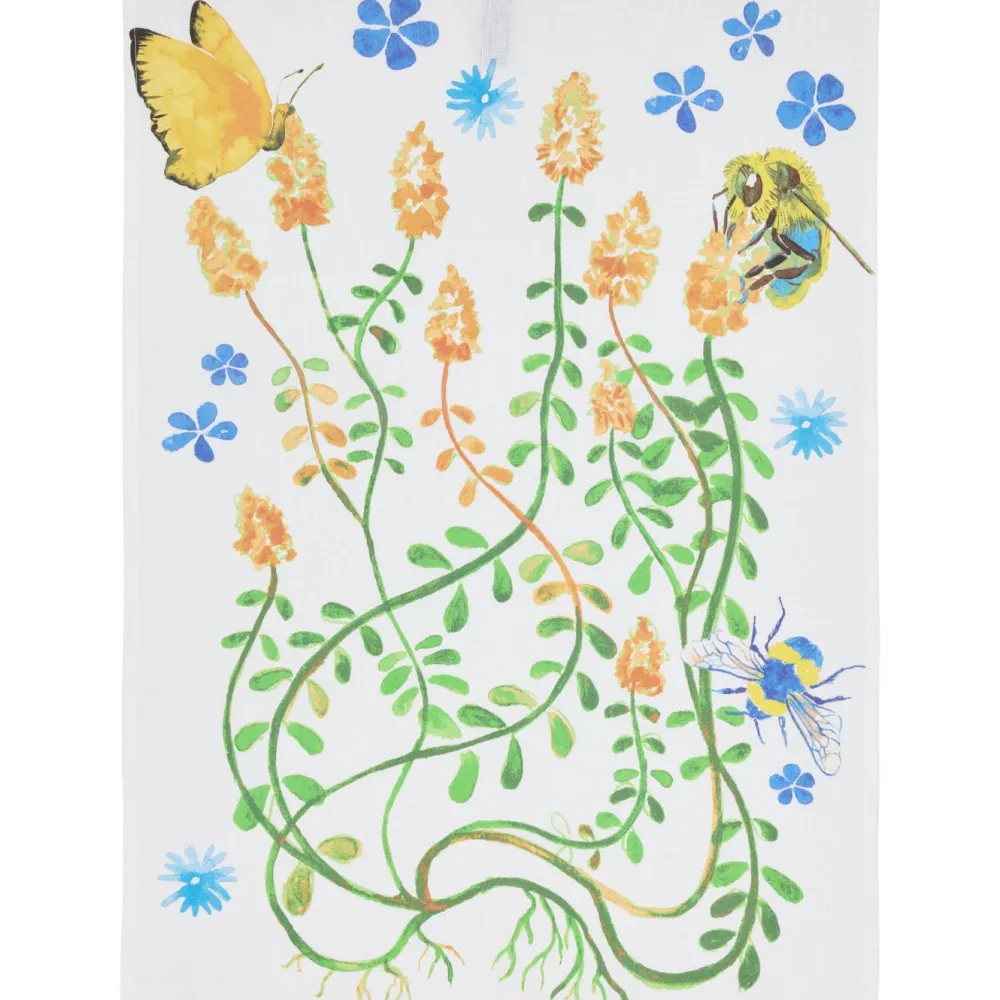 Hot Keittiöpyyhe Puutarhajuhla, 50x70cm, monivärinen Keittiötekstiilit