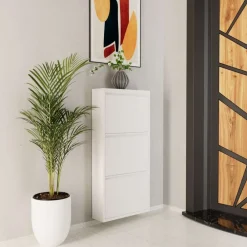 Kenkäkaappi 3 Piece Metal, 50x103cm*Linento Furniture Sale