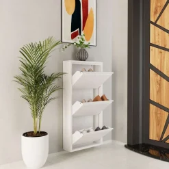 Kenkäkaappi 3 Piece Metal, 50x103cm*Linento Furniture Sale