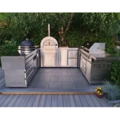 Kesäkeittiön Kamado-moduuli Stainless Collection*Myoutdoorkitchen Best