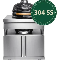 Kesäkeittiön Kamado-moduuli Stainless Collection*Myoutdoorkitchen Best