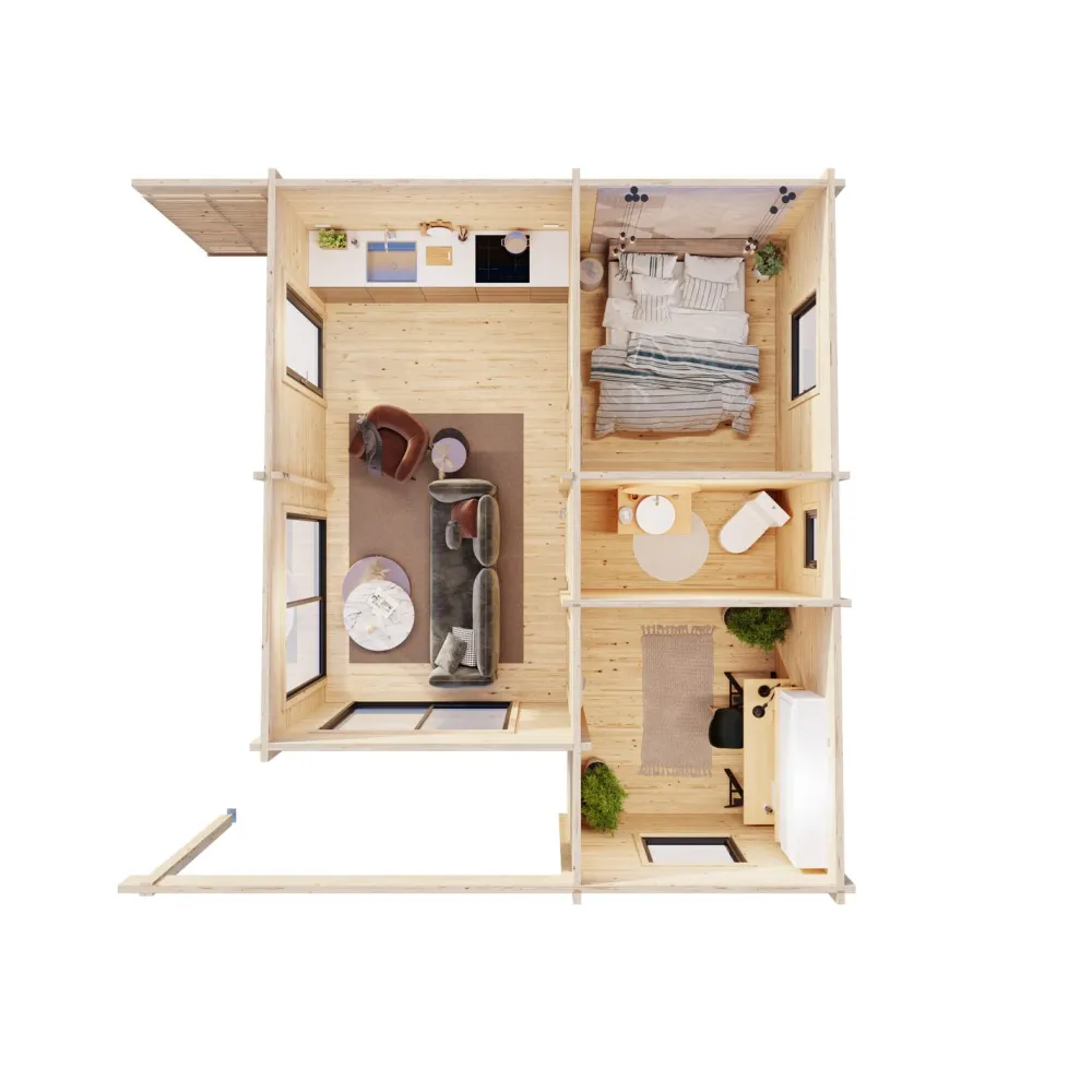 Kesämökki Cecilia 30,7 m2 Kesämökit