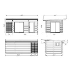 New Kesämökki Cecilia 14,6 m2 Kesämökit