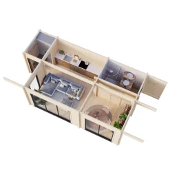 Clearance Kesämökki Cecilia 27,3 m2, puuvalmis Kesämökit