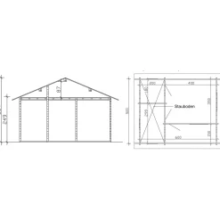 Kesämökki Ontario 1, 23.6 + 6.4m²*Skan Holz Online