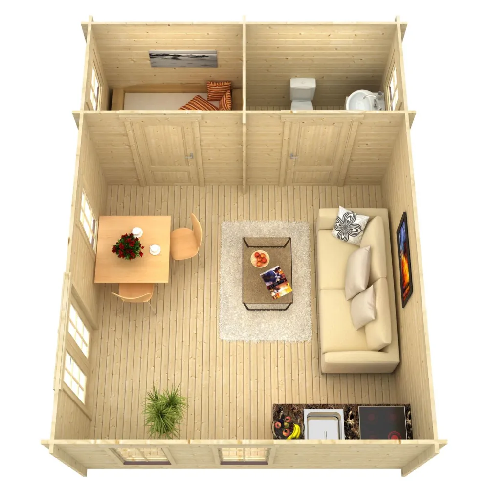 Kesämökki Toronto 2, 23.5m²*Skan Holz New