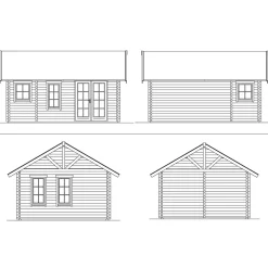 Kesämökki Toronto 2, 23.5m²*Skan Holz New