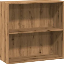 Kirjahylly artesaani tammi 80x30x77 cm tekninen puu (57930)*FinePRICE Clearance