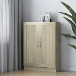 Kirjahylly sonoma-tammi 82,5x30,5x115 cm lastulevy*FinePRICE Hot