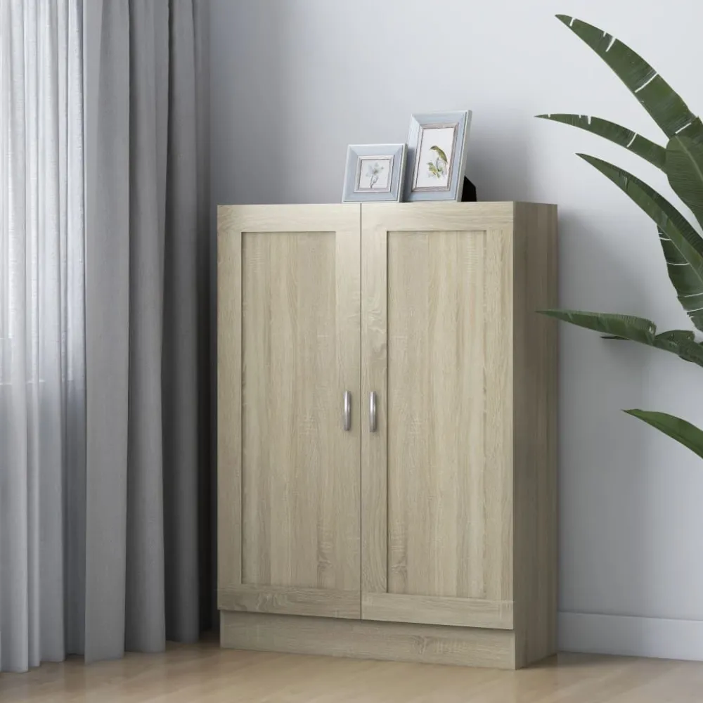 Kirjahylly sonoma-tammi 82,5x30,5x115 cm lastulevy*FinePRICE Hot
