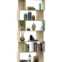 Clearance Kirjahylly/tilanjakaja sonoma tammi 80x24x192 cm lastulevy Hyllyt|Kirjahyllyt