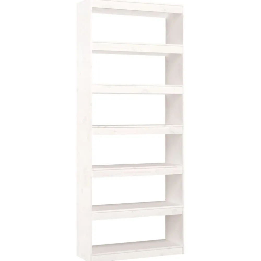 Kirjahylly/tilanjakaja 80x30x71,5-199,5cm, mänty, erikokoja ja värejä*FinePRICE Hot