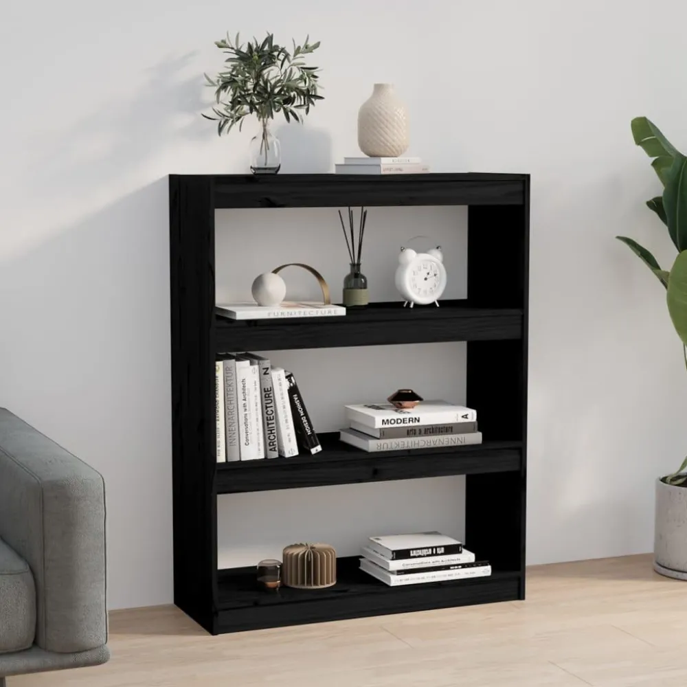Kirjahylly/tilanjakaja 80x30x71,5-199,5cm, mänty, erikokoja ja värejä*FinePRICE Hot
