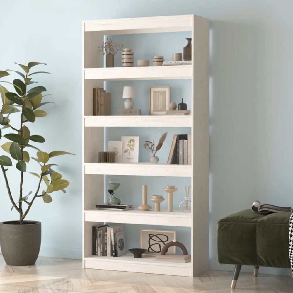 Kirjahylly/tilanjakaja 80x30x71,5-199,5cm, mänty, erikokoja ja värejä*FinePRICE Hot