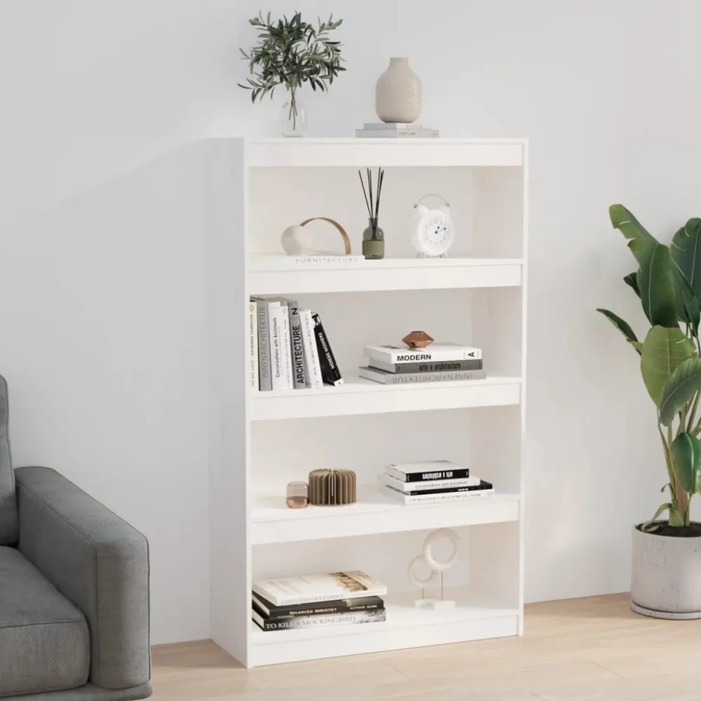 Kirjahylly/tilanjakaja 80x30x71,5-199,5cm, mänty, erikokoja ja värejä*FinePRICE Hot