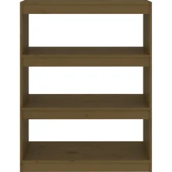Kirjahylly/tilanjakaja 80x30x71,5-199,5cm, mänty, erikokoja ja värejä*FinePRICE Hot