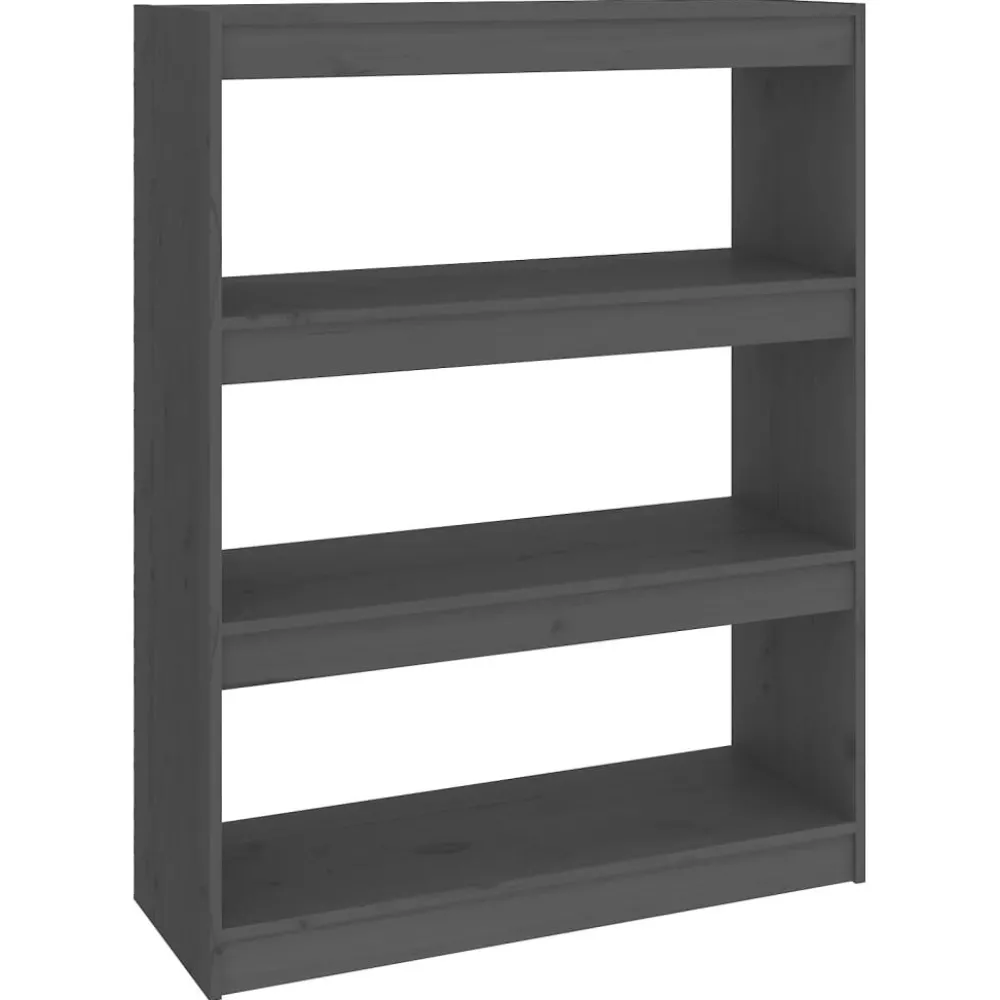 Kirjahylly/tilanjakaja 80x30x71,5-199,5cm, mänty, erikokoja ja värejä*FinePRICE Hot