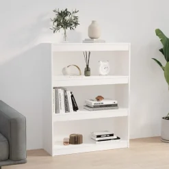 Kirjahylly/tilanjakaja 80x30x71,5-199,5cm, mänty, erikokoja ja värejä*FinePRICE Hot