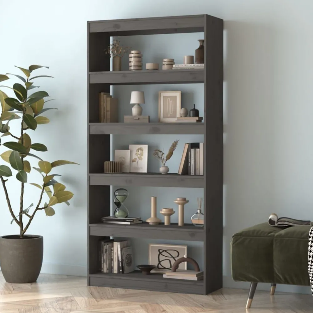 Kirjahylly/tilanjakaja 80x30x71,5-199,5cm, mänty, erikokoja ja värejä*FinePRICE Hot