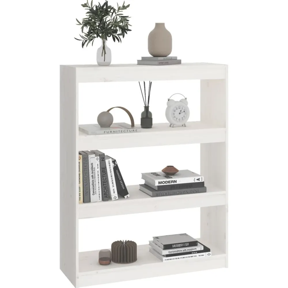 Kirjahylly/tilanjakaja 80x30x71,5-199,5cm, mänty, erikokoja ja värejä*FinePRICE Hot