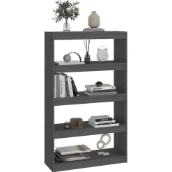 Kirjahylly/tilanjakaja 80x30x71,5-199,5cm, mänty, erikokoja ja värejä*FinePRICE Hot