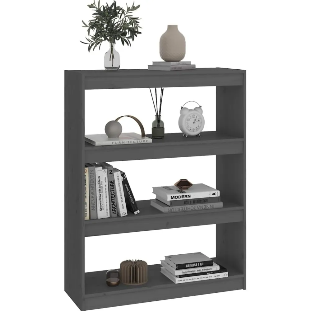 Kirjahylly/tilanjakaja 80x30x71,5-199,5cm, mänty, erikokoja ja värejä*FinePRICE Hot