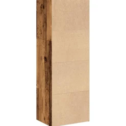 Kirjahylly vanha puu 40x30x114 cm tekninen puu (57874)*FinePRICE Outlet