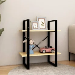 Kirjahylly 60x30x70-140cm, eri kokoja/materiaaleja ja värejä*FinePRICE Outlet