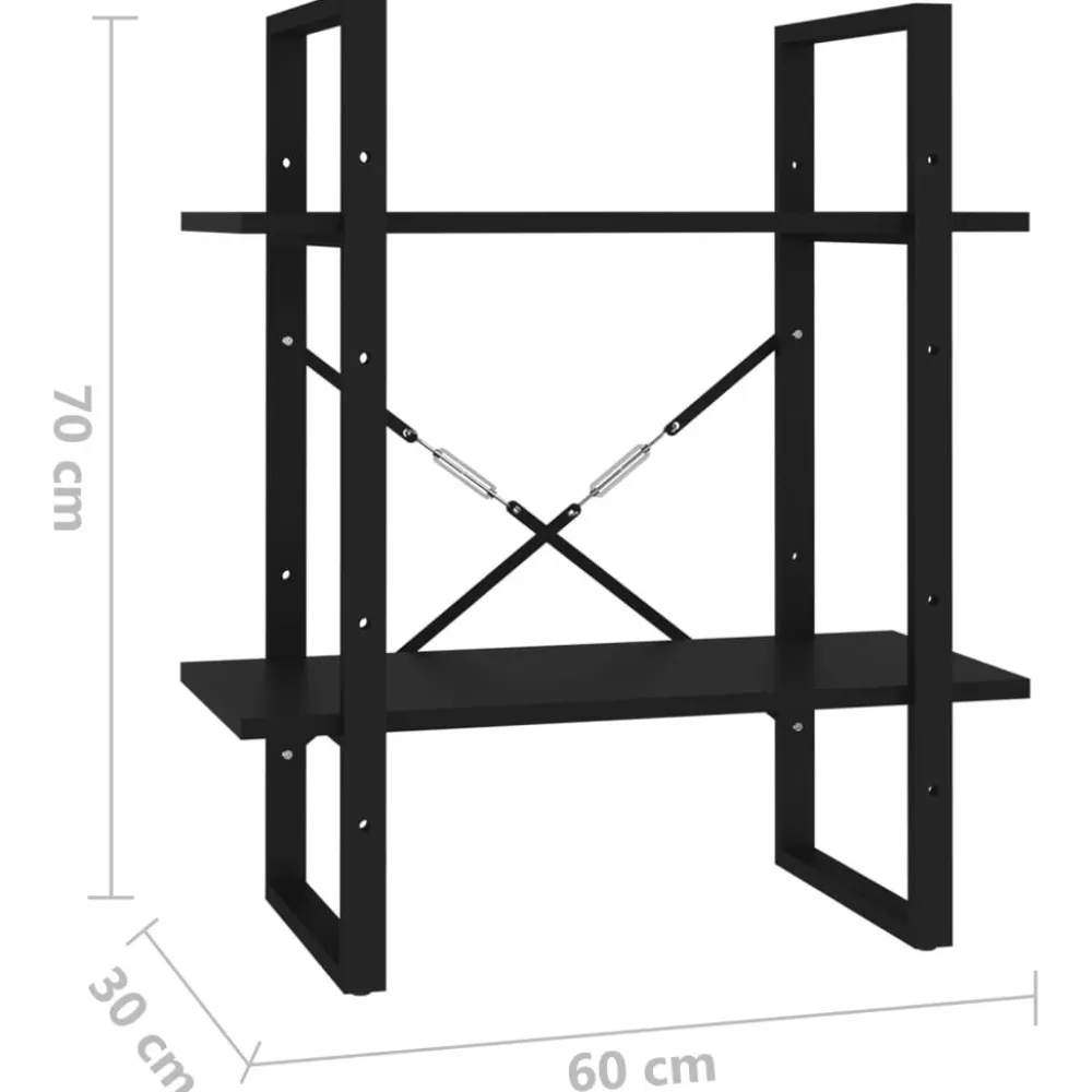 Kirjahylly 60x30x70-140cm, eri kokoja/materiaaleja ja värejä*FinePRICE Outlet