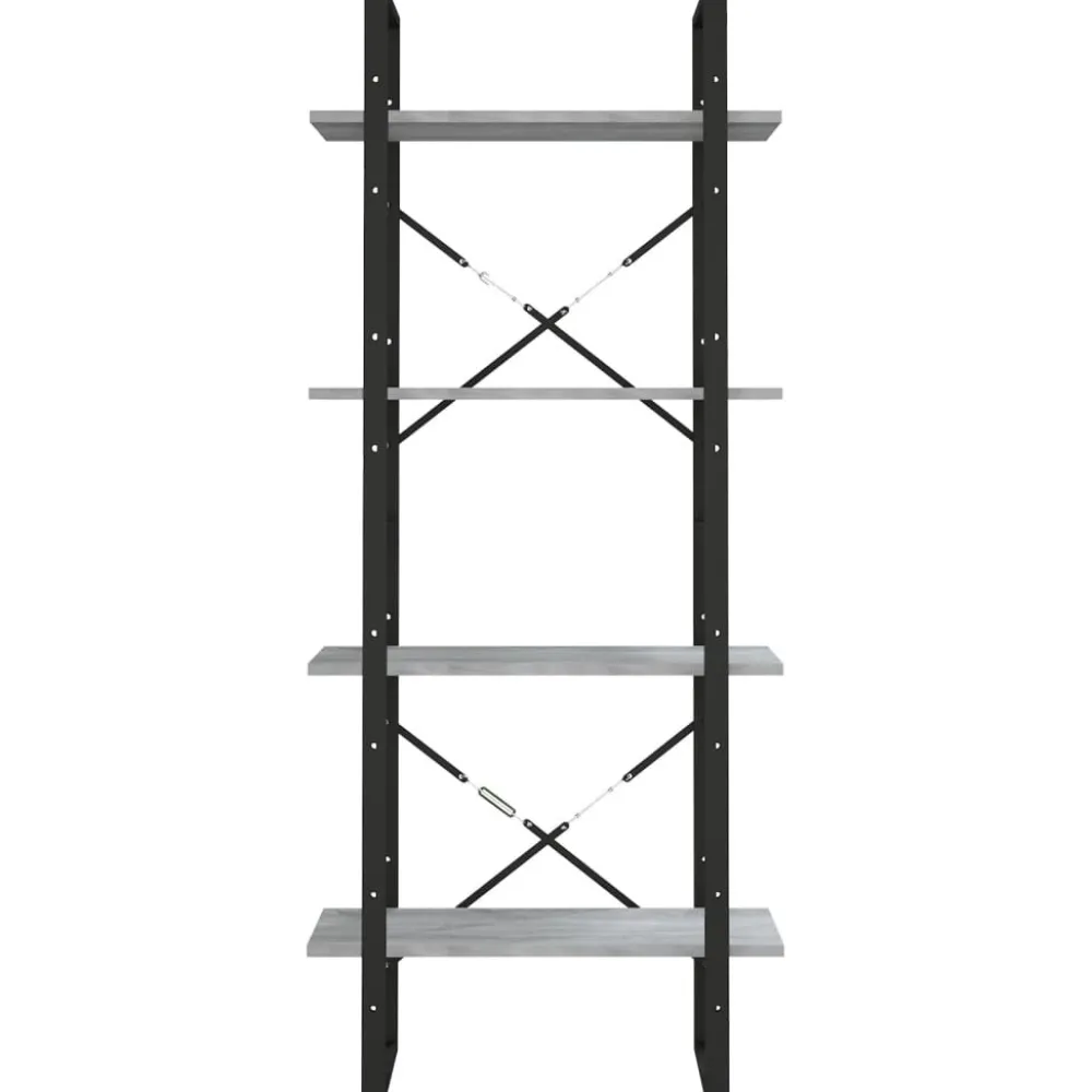 Kirjahylly 60x30x70-140cm, eri kokoja/materiaaleja ja värejä*FinePRICE Outlet