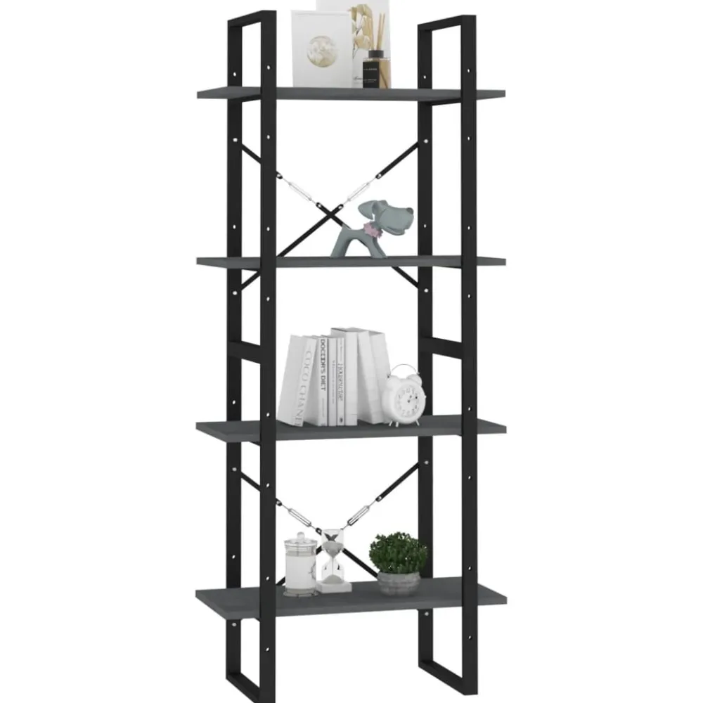 Kirjahylly 60x30x70-140cm, eri kokoja/materiaaleja ja värejä*FinePRICE Outlet