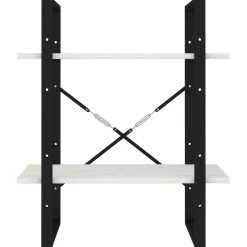Kirjahylly 60x30x70-140cm, eri kokoja/materiaaleja ja värejä*FinePRICE Outlet