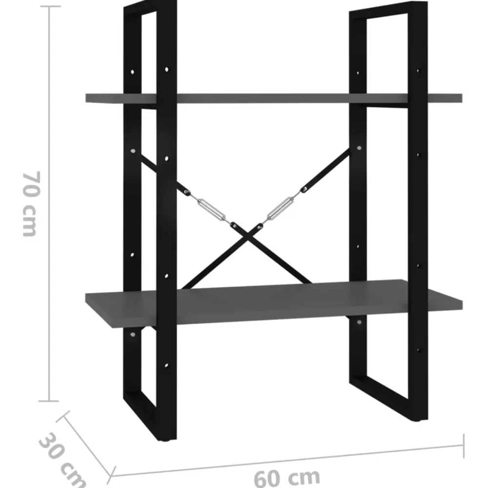 Kirjahylly 60x30x70-140cm, eri kokoja/materiaaleja ja värejä*FinePRICE Outlet
