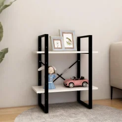 Kirjahylly 60x30x70-140cm, eri kokoja/materiaaleja ja värejä*FinePRICE Outlet