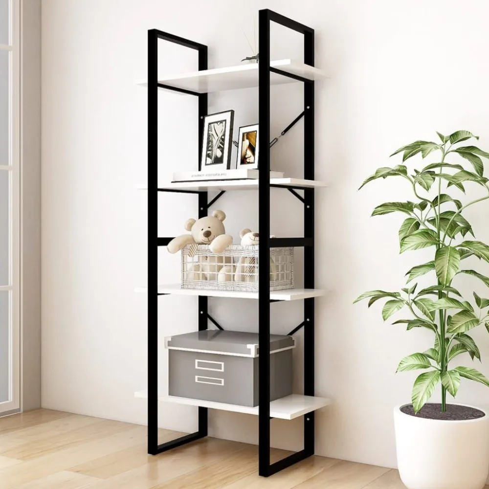 Kirjahylly 60x30x70-140cm, eri kokoja/materiaaleja ja värejä*FinePRICE Outlet