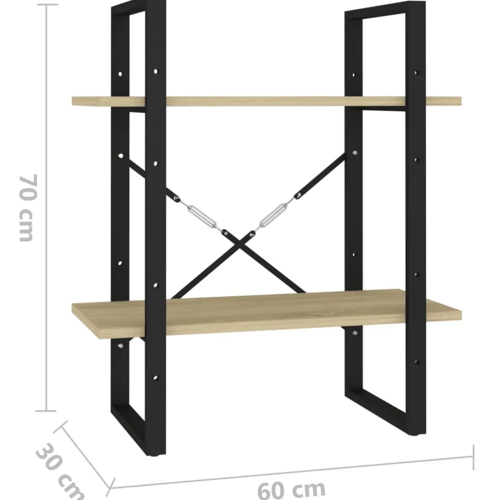 Kirjahylly 60x30x70-140cm, eri kokoja/materiaaleja ja värejä*FinePRICE Outlet