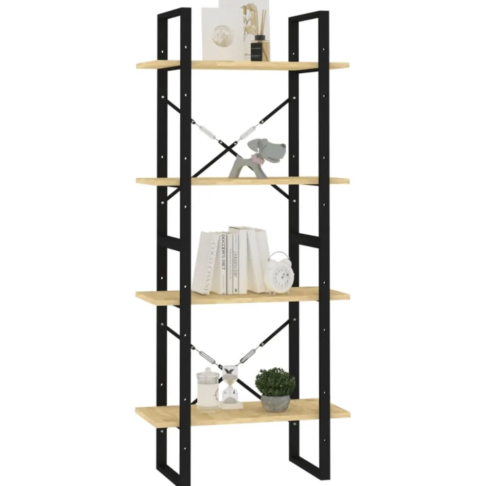 Kirjahylly 60x30x70-140cm, eri kokoja/materiaaleja ja värejä*FinePRICE Outlet