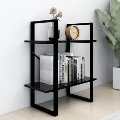 Kirjahylly 60x30x70-140cm, eri kokoja/materiaaleja ja värejä*FinePRICE Outlet