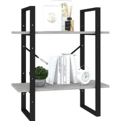 Kirjahylly 60x30x70-140cm, eri kokoja/materiaaleja ja värejä*FinePRICE Outlet