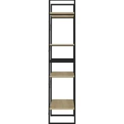 Kirjahylly 60x30x70-140cm, eri kokoja/materiaaleja ja värejä*FinePRICE Outlet