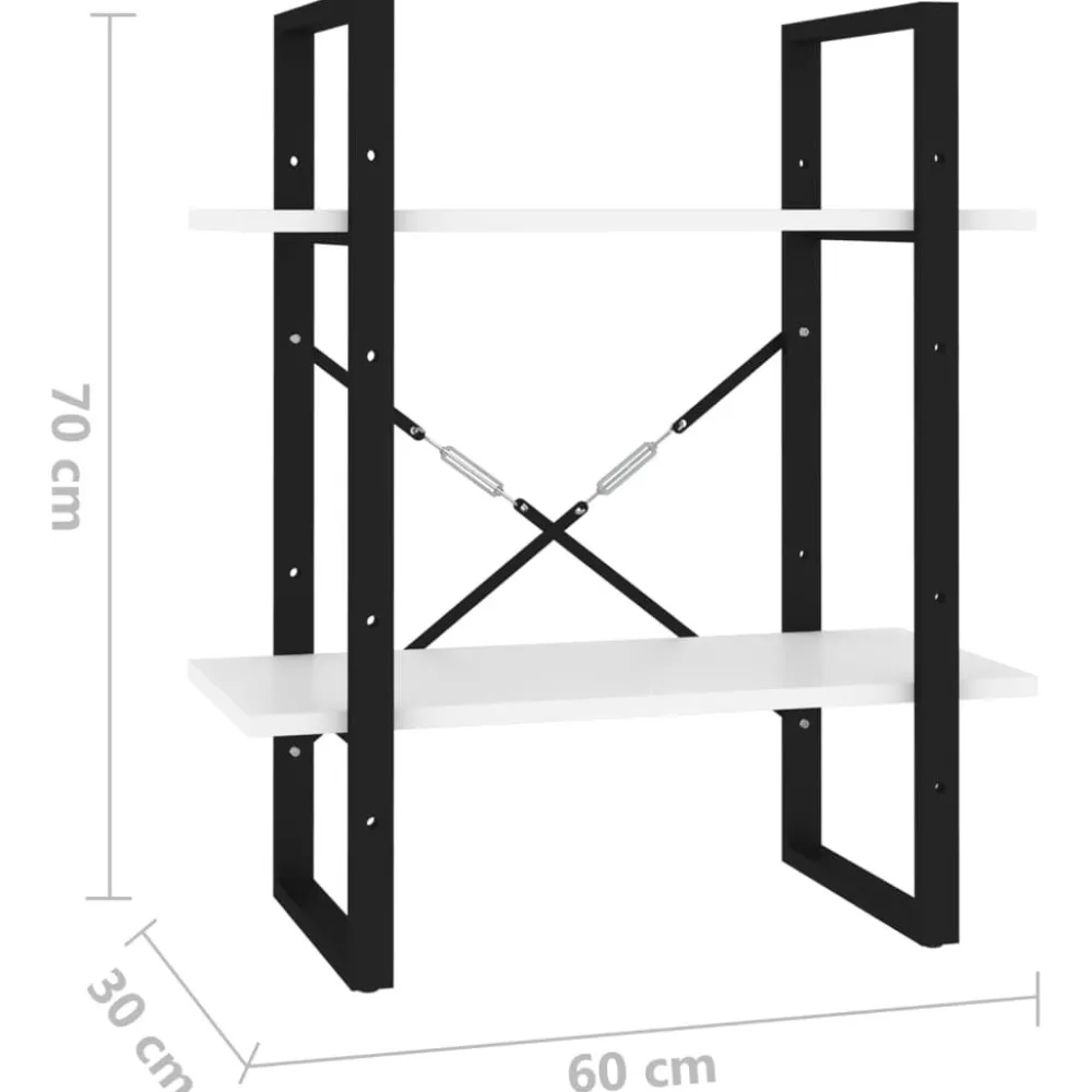 Kirjahylly 60x30x70-140cm, eri kokoja/materiaaleja ja värejä*FinePRICE Outlet