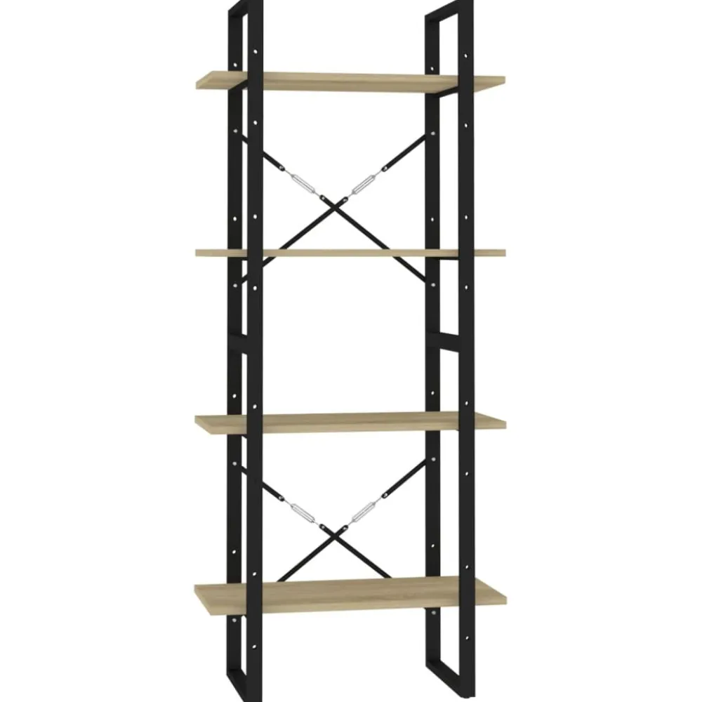 Kirjahylly 60x30x70-140cm, eri kokoja/materiaaleja ja värejä*FinePRICE Outlet