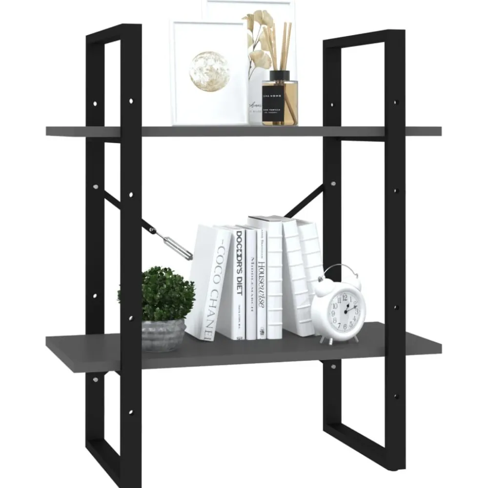 Kirjahylly 60x30x70-140cm, eri kokoja/materiaaleja ja värejä*FinePRICE Outlet